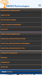 Mobile Screenshot of kriostechnologies.com